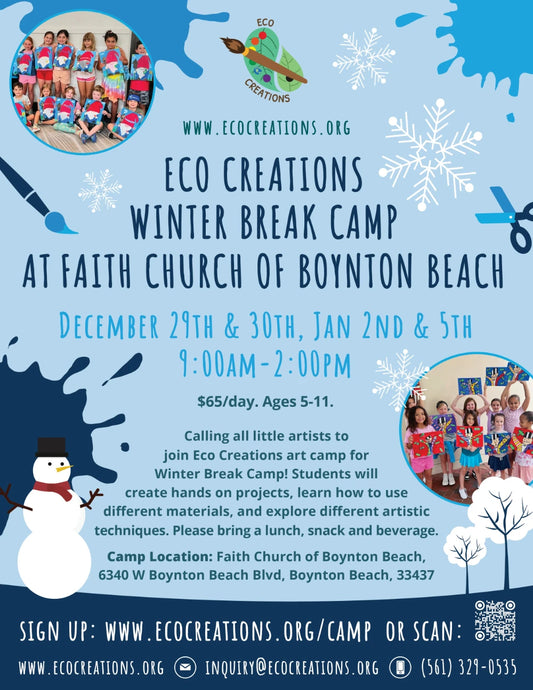 Winter Break Camp- Faith Church of Boynton