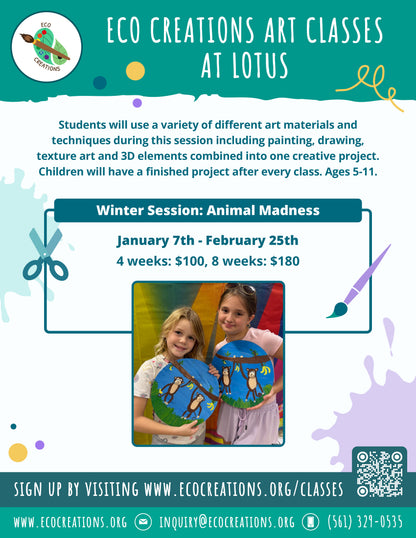 Lotus Spring Classes (Jan 7th-Feb 25th)
