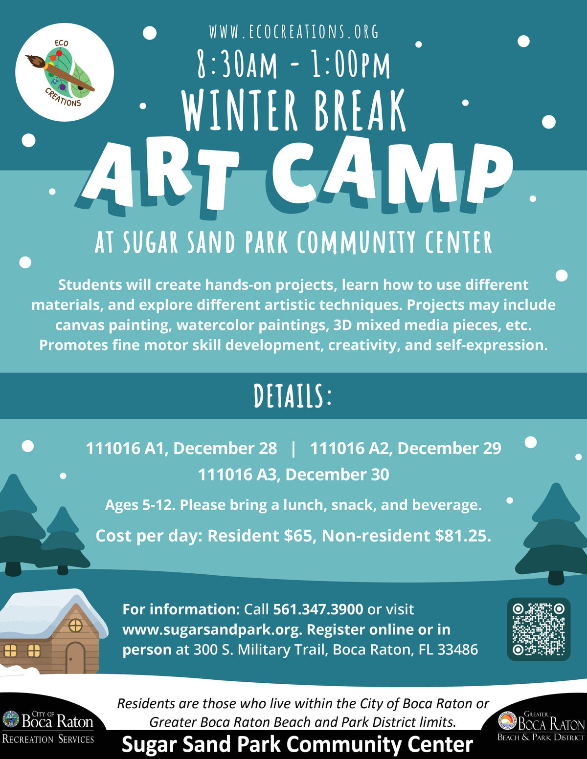 WINTER BREAK CAMP (BOCA)